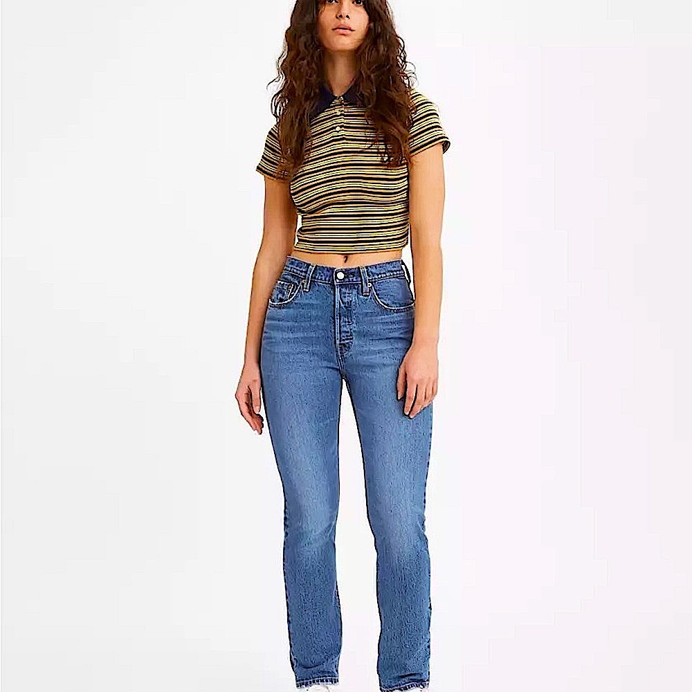 Levi's Women's 501 Straight Leg Jeans